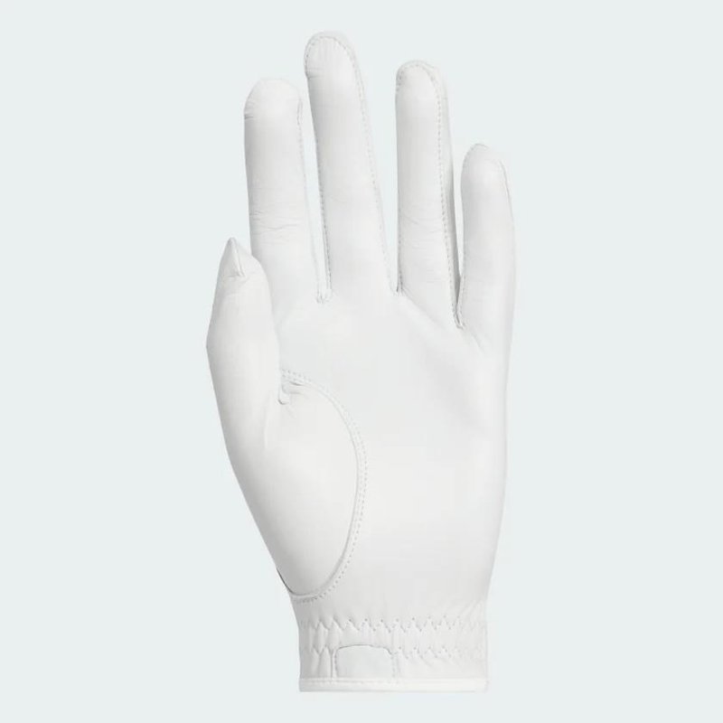 Adidas Pro Leather guanto da golf uomo, bianco