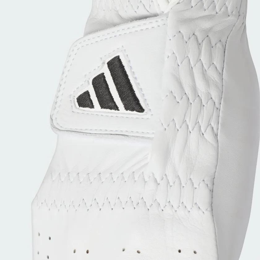 Adidas Pro Leather guanto da golf uomo, bianco