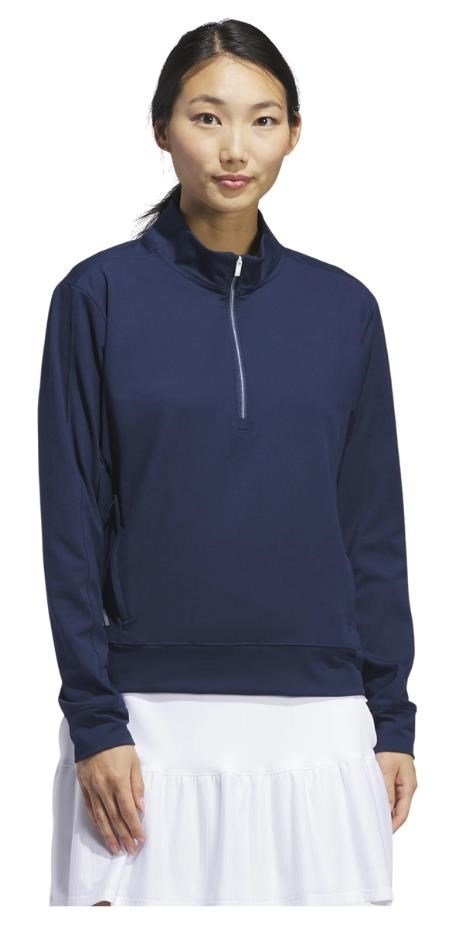 Adidas Ultimate365 half-zip felpa donna, navy