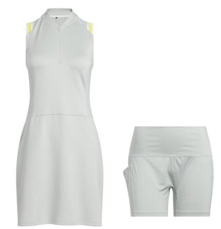 Adidas Ultimate365 Racerback abito senza maniche da donna, wonder silver