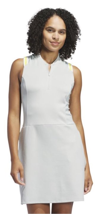 Adidas Ultimate365 Racerback abito senza maniche da donna, wonder silver