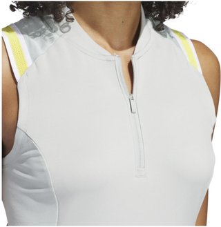 Adidas Ultimate365 Racerback abito senza maniche da donna, wonder silver
