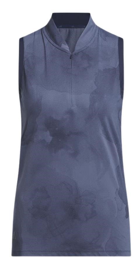 Polo da golf da donna blu navy