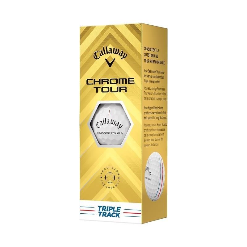 Callaway Chrome Tour Triple Track palline da golf 2024 (4 dozzine, 48 palline)
