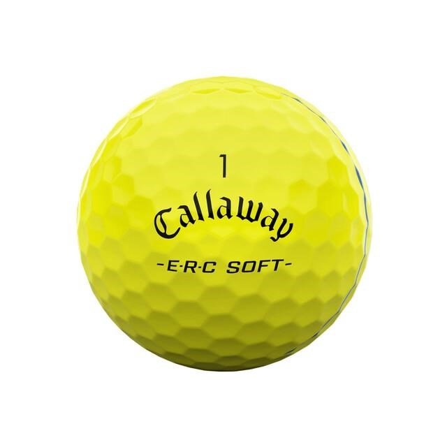 Callaway ERC Soft Triple Track palline da golf, gialle