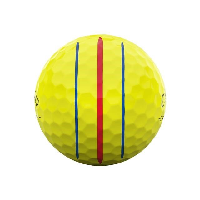 Callaway ERC Soft Triple Track palline da golf, gialle