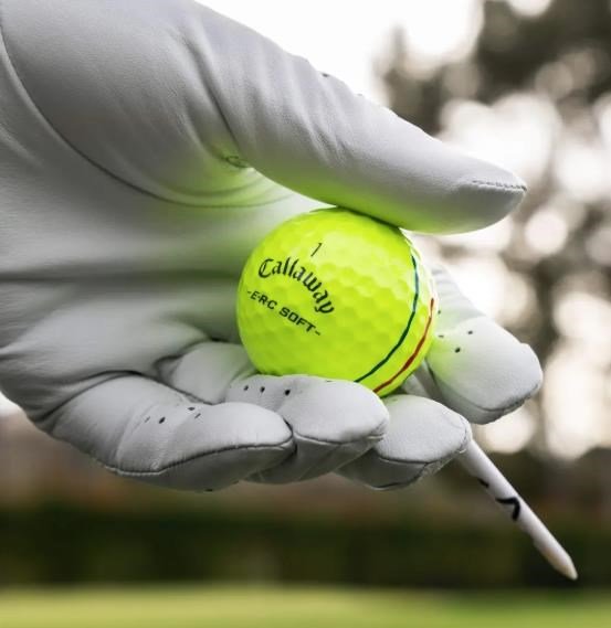 Callaway ERC Soft Triple Track palline da golf, gialle