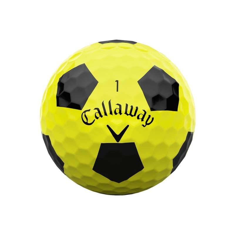 Callaway ERC Soft Truvis palline da golf, gialle