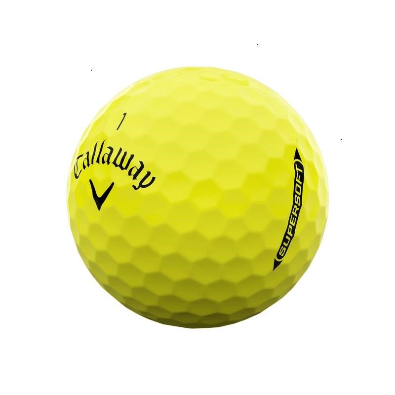 Callaway Supersoft palline da golf (12 palline), gialle
