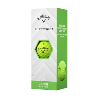 Callaway Supersoft Matte palline da golf, verdi