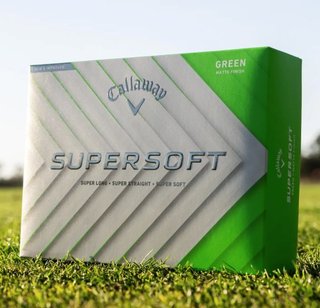 Callaway Supersoft Matte palline da golf, verdi