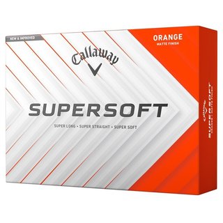 Callaway Supersoft Matte palline da golf, arancioni