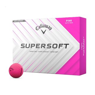Callaway Supersoft Matte palline da golf, rosa