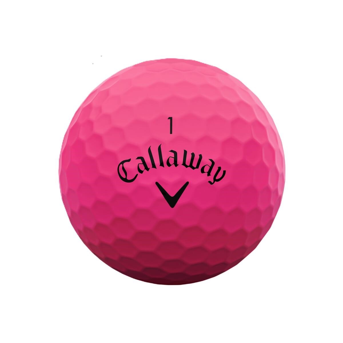 Callaway Supersoft Matte palline da golf, rosa