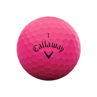 Callaway Supersoft Matte palline da golf, rosa