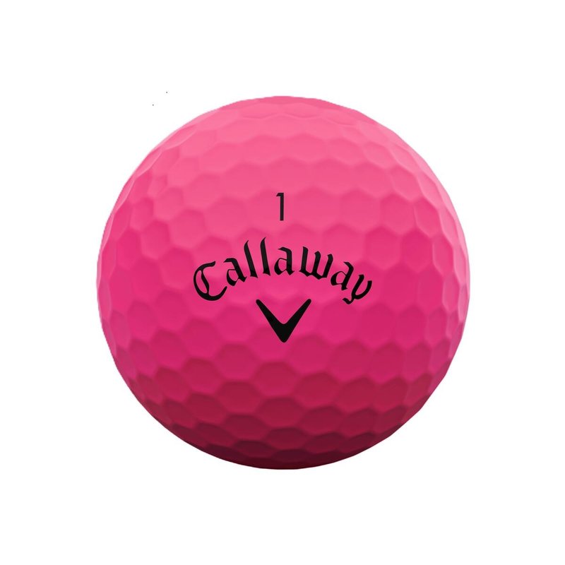 Callaway Supersoft Matte palline da golf, rosa