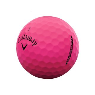 Callaway Supersoft Matte palline da golf, rosa