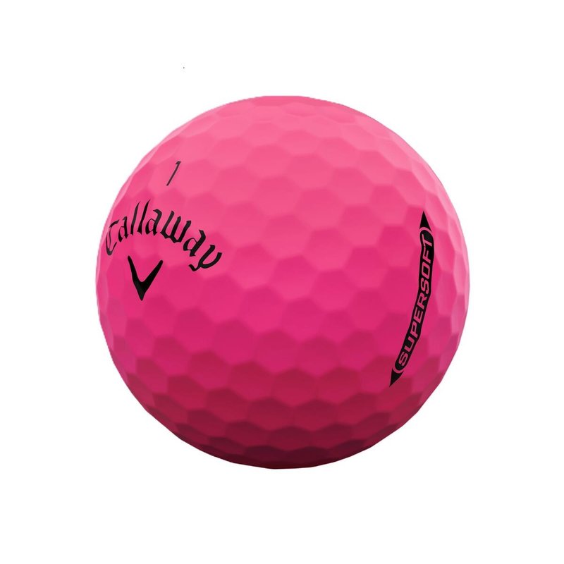 Callaway Supersoft Matte palline da golf, rosa