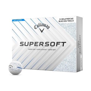 Callaway Supersoft Splatter 360 Blue palline da golf