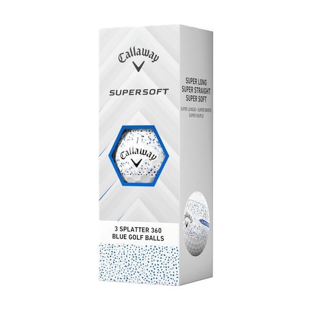 Callaway Supersoft Splatter 360 Blue palline da golf