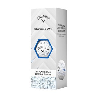 Callaway Supersoft Splatter 360 Blue palline da golf