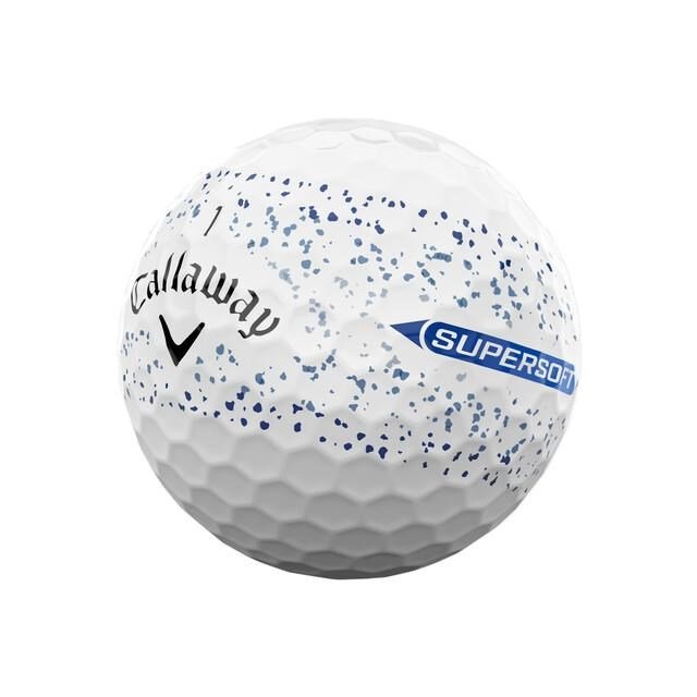 Callaway Supersoft Splatter 360 Blue palline da golf