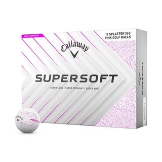 Callaway Supersoft Splatter 360 Pink palline da golf