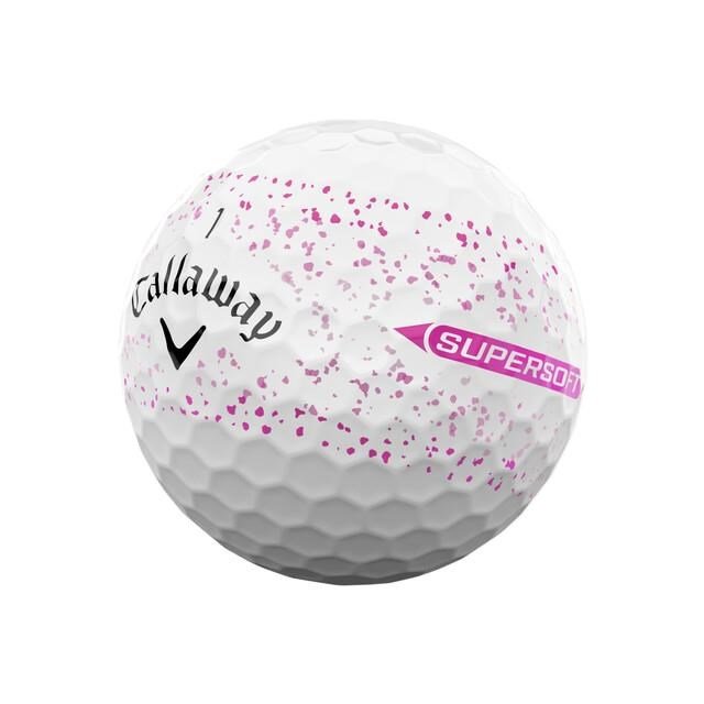 Callaway Supersoft Splatter 360 Pink palline da golf