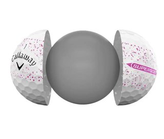 Callaway Supersoft Splatter 360 Pink palline da golf