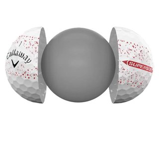 Callaway Supersoft Splatter 360 Red palline da golf