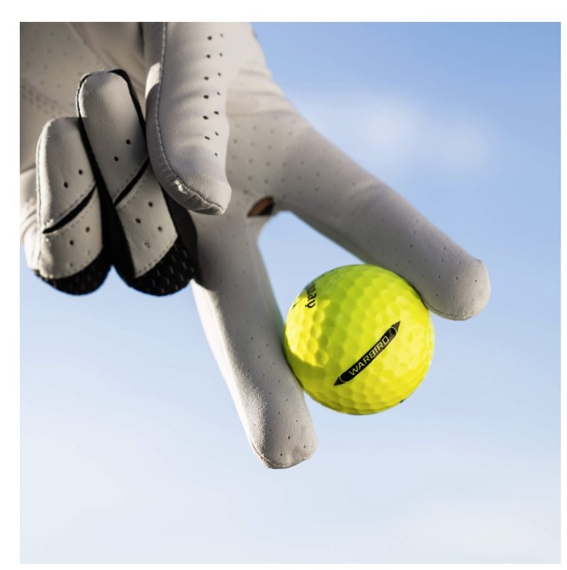 Callaway Warbird Distance+ palline da golf, gialle