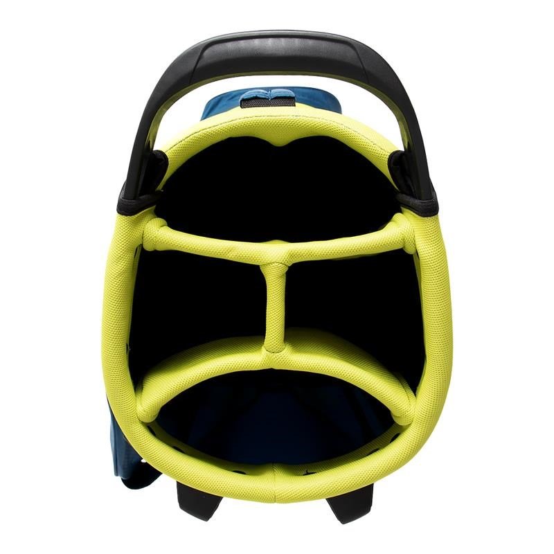 Callaway Chase Dry stand bag, blu navy/giallo fluorescente