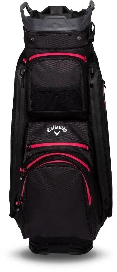 Callaway ORG 14 HD cart bag, nero/antracite/rosa
