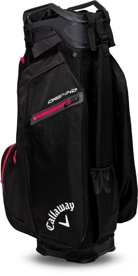 Callaway ORG 14 HD cart bag, nero/antracite/rosa