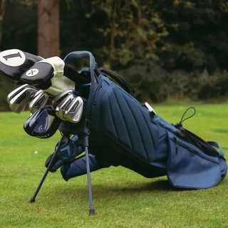 Callaway Carry+ stand bag, navy/white/red