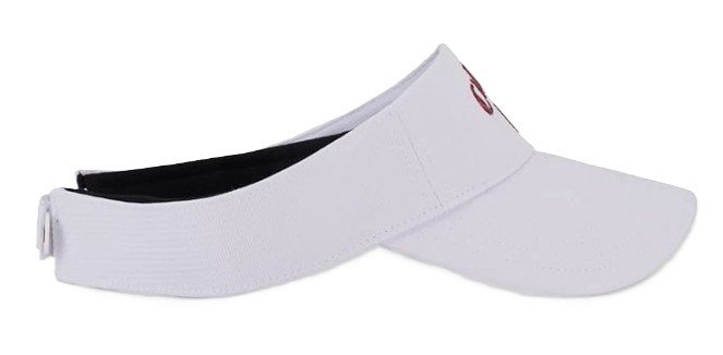 Callaway Liquid metal visiera, bianco/cardinal