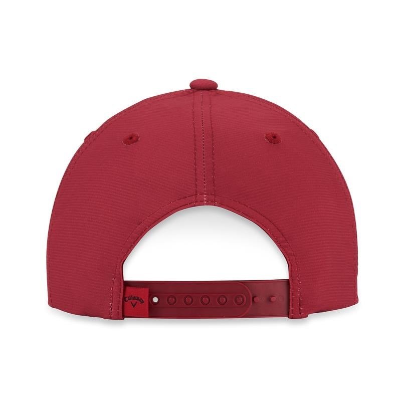 Callaway Rutherford FLEXFIT® Snapback cappellino da uomo, cardinal red