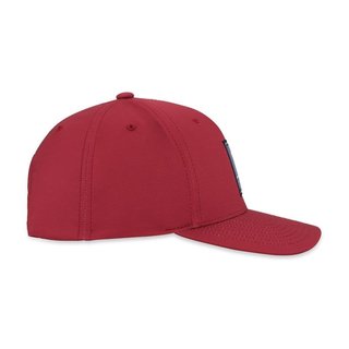 Callaway Rutherford FLEXFIT® Snapback cappellino da uomo, cardinal red