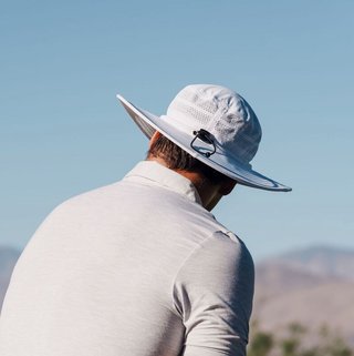 Callaway Sun cappello da uomo, bianco/nero