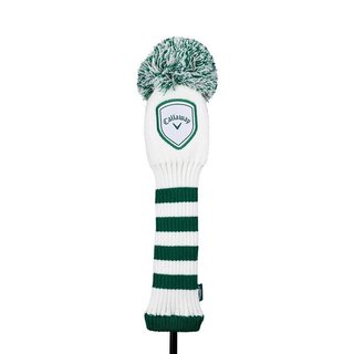 Callaway Pom Pom Driver headcover, bianco/verde