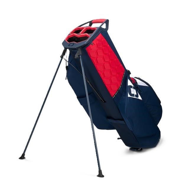 Ogio Fuse borsa con cavalletto, rosso/bianco/blu