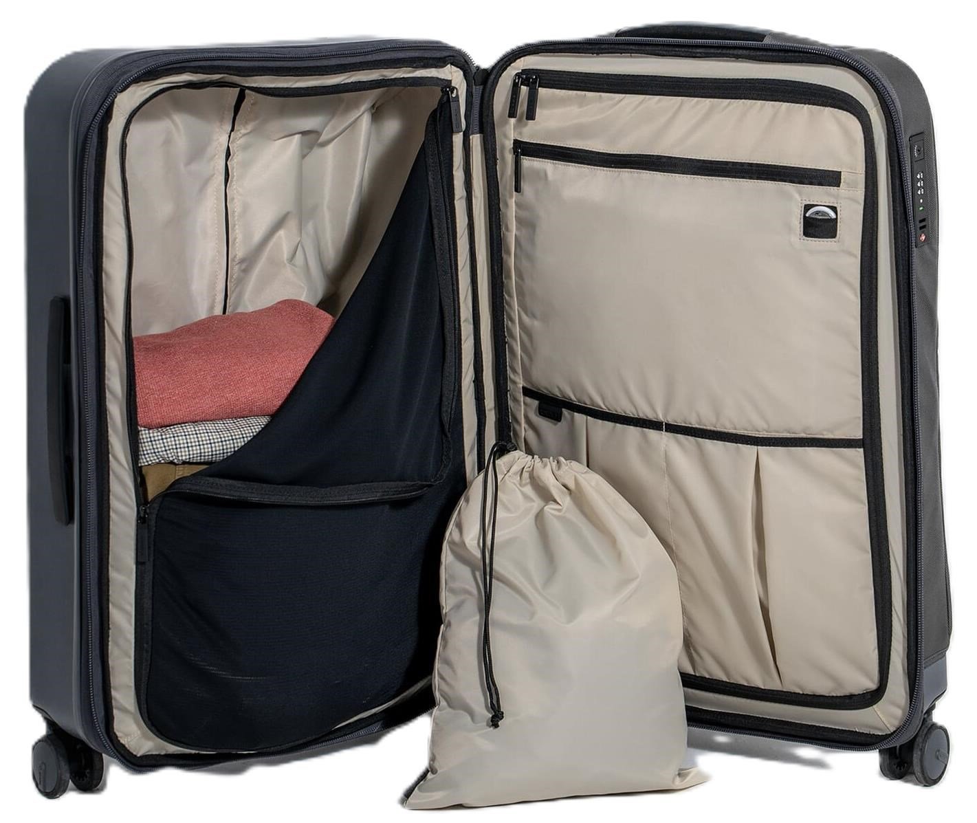 Ogio Pace Pro Hybrid Checked 72-74L borsa da viaggio, grigio pinstripe