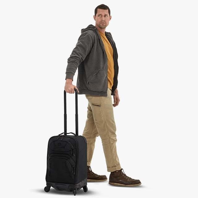 Ogio Renegade 22" 4-Wheel Travel Bag 33L borsa da golf, titanium
