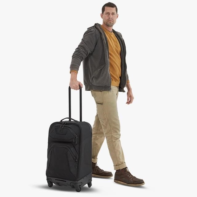 Ogio Renegade 26" 4-Wheel Travel Bag 52L borsa da golf, titanium