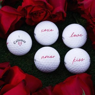 Callaway Supersoft palline da golf LIMITED VALENTINE LOVE