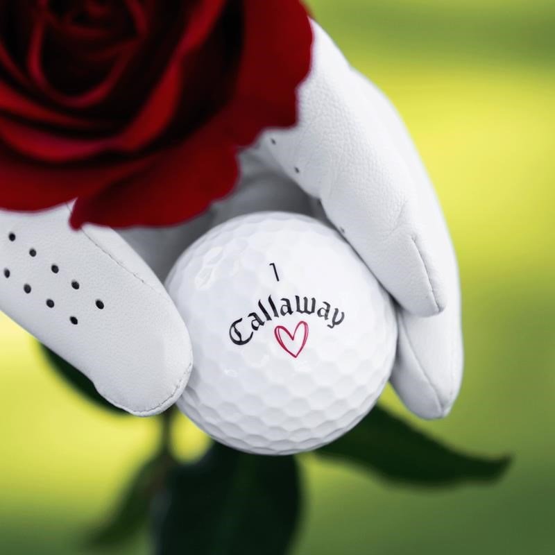 Callaway Supersoft palline da golf LIMITED VALENTINE LOVE