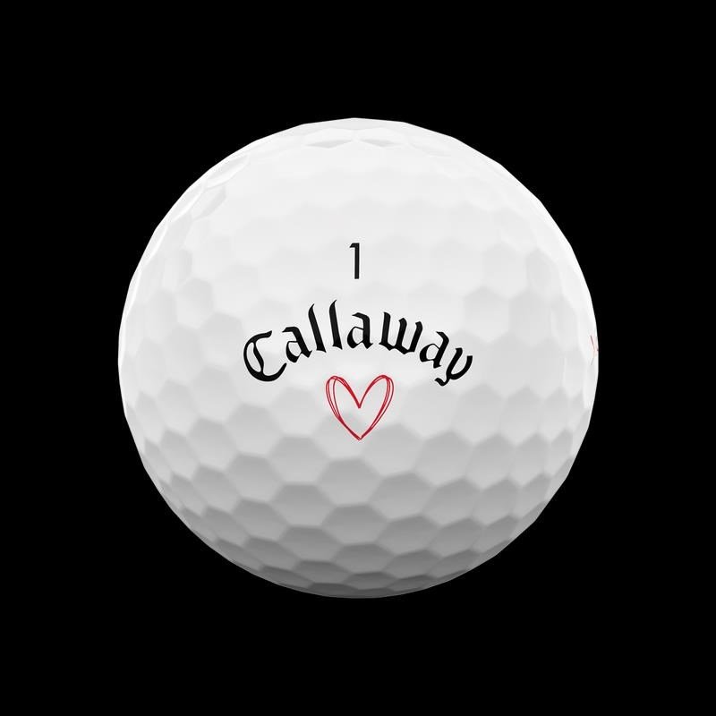 Callaway Supersoft palline da golf LIMITED VALENTINE LOVE