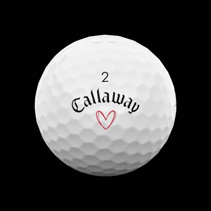 Callaway Supersoft palline da golf LIMITED VALENTINE LOVE