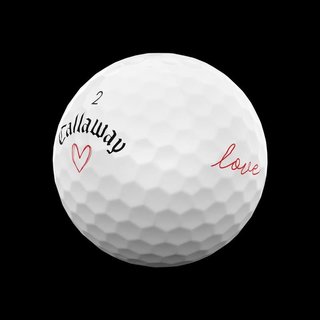 Callaway Supersoft palline da golf LIMITED VALENTINE LOVE