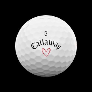 Callaway Supersoft palline da golf LIMITED VALENTINE LOVE